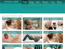 Tablet Screenshot of leamington-osteopaths.co.uk